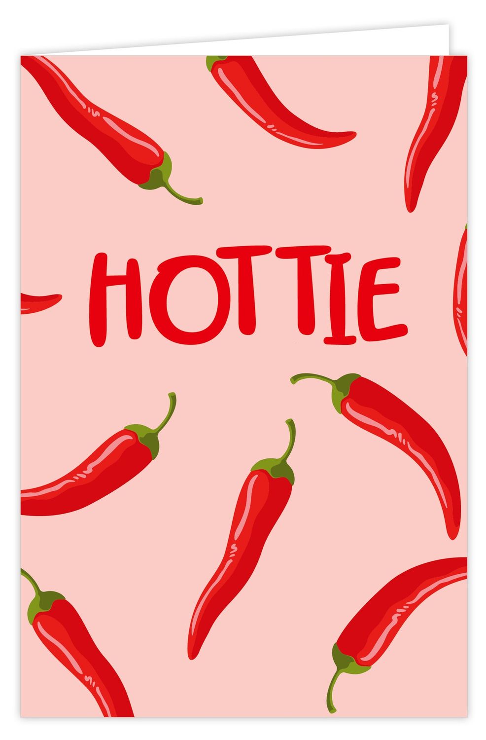 Wenskaart incl envelop - HOTTIE