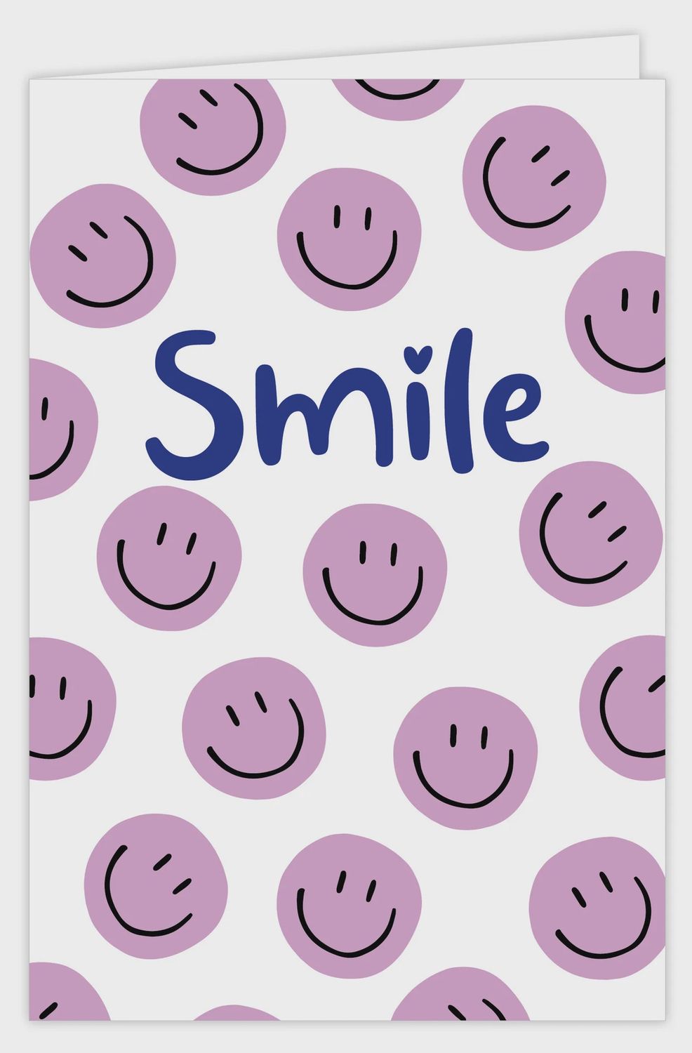 Wenskaart incl envelop - Smile
