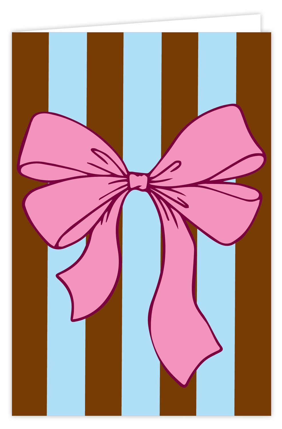 Wenskaart incl envelop - Strik