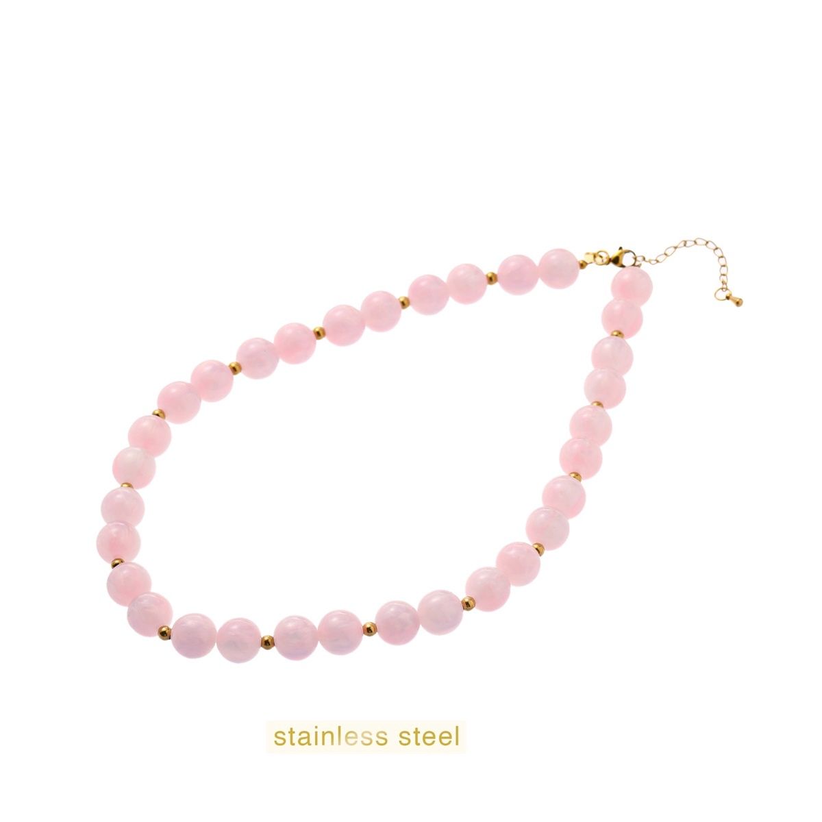 Glamour Stones Necklace - Summer Pink