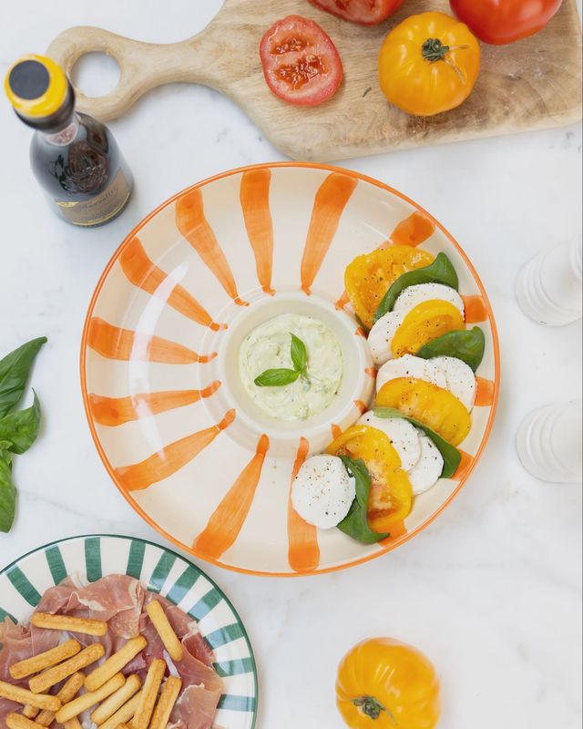 CHIP 'N DIP BOWL - Orange