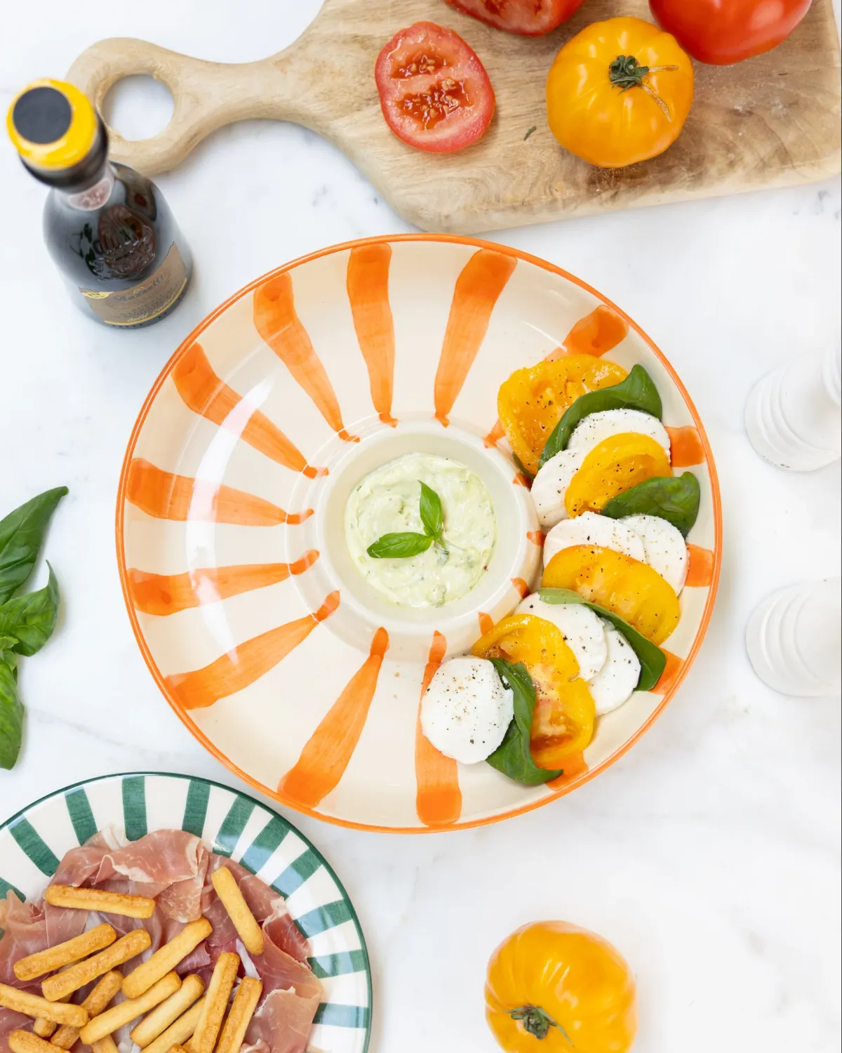CHIP 'N DIP BOWL - Orange