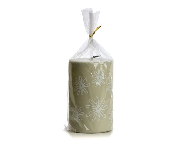 Outdoor Candle Flowers - Pebble Beige