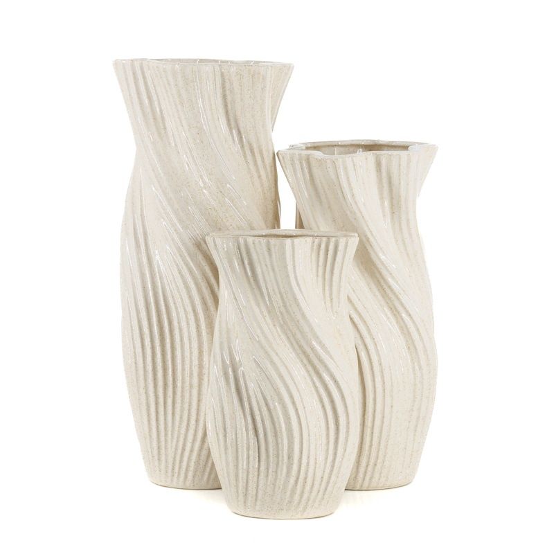 Aardewerk Vaas Nira S - Beige