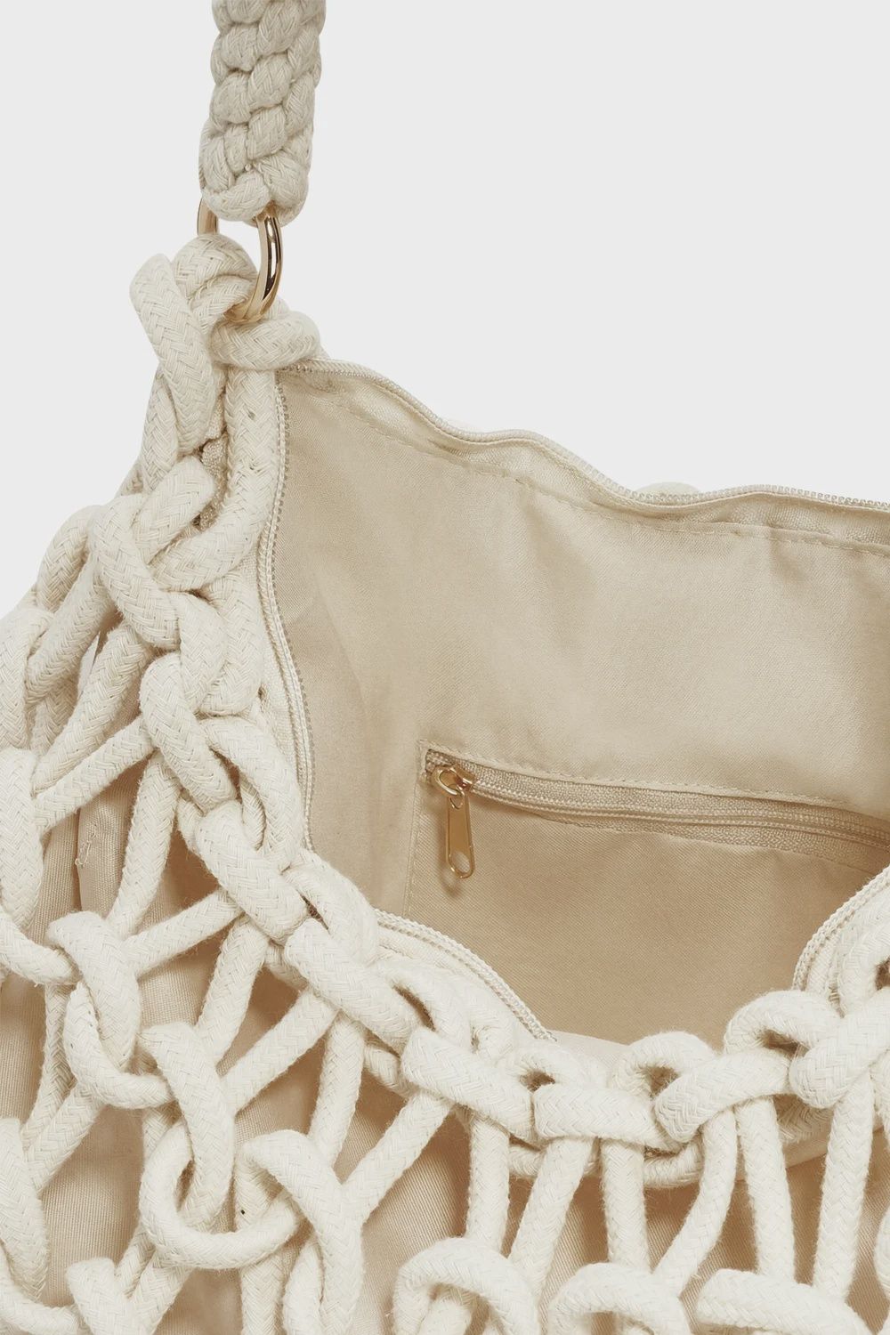 Beach Bag Cotton - Beige