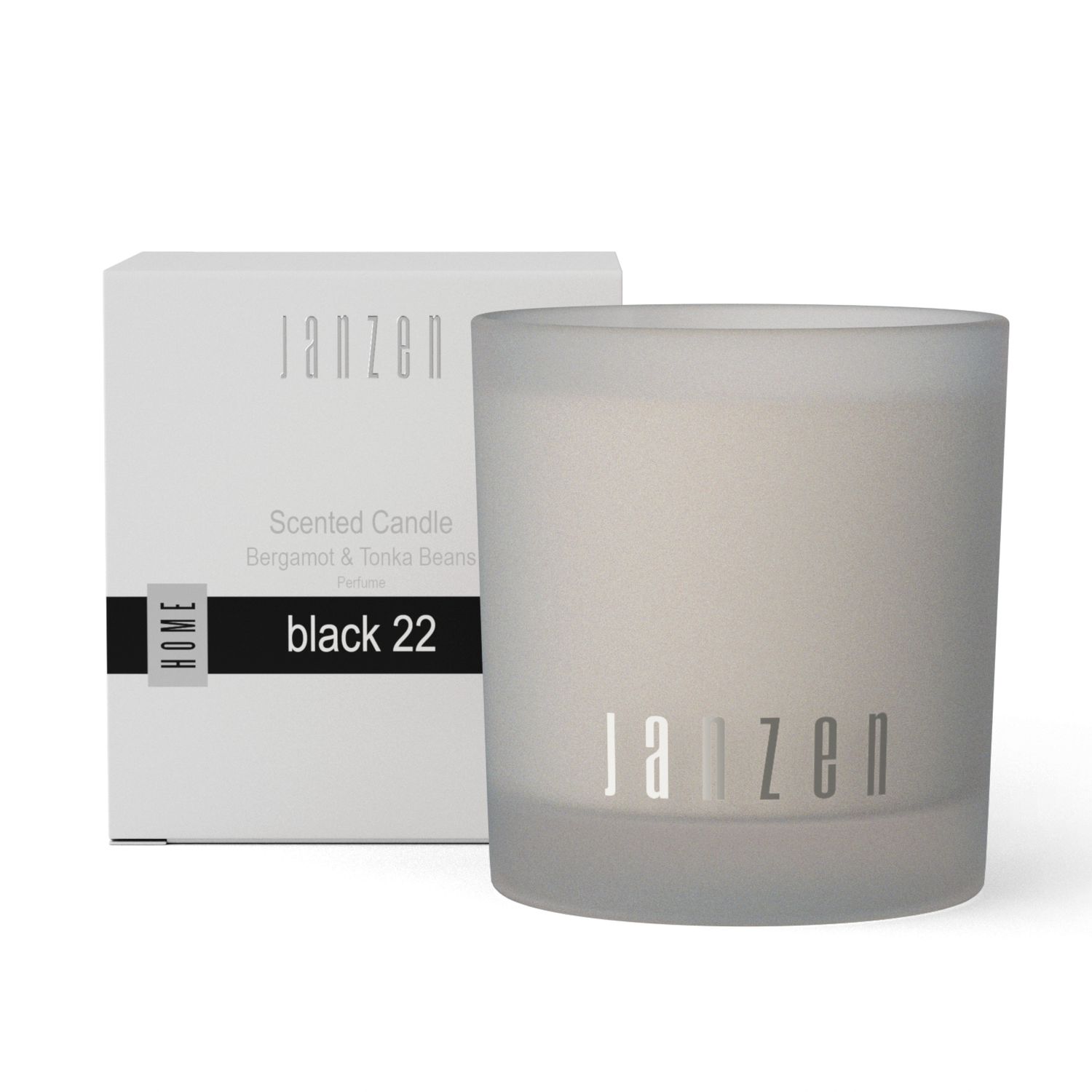 JANZEN Scented Candle - Black 22