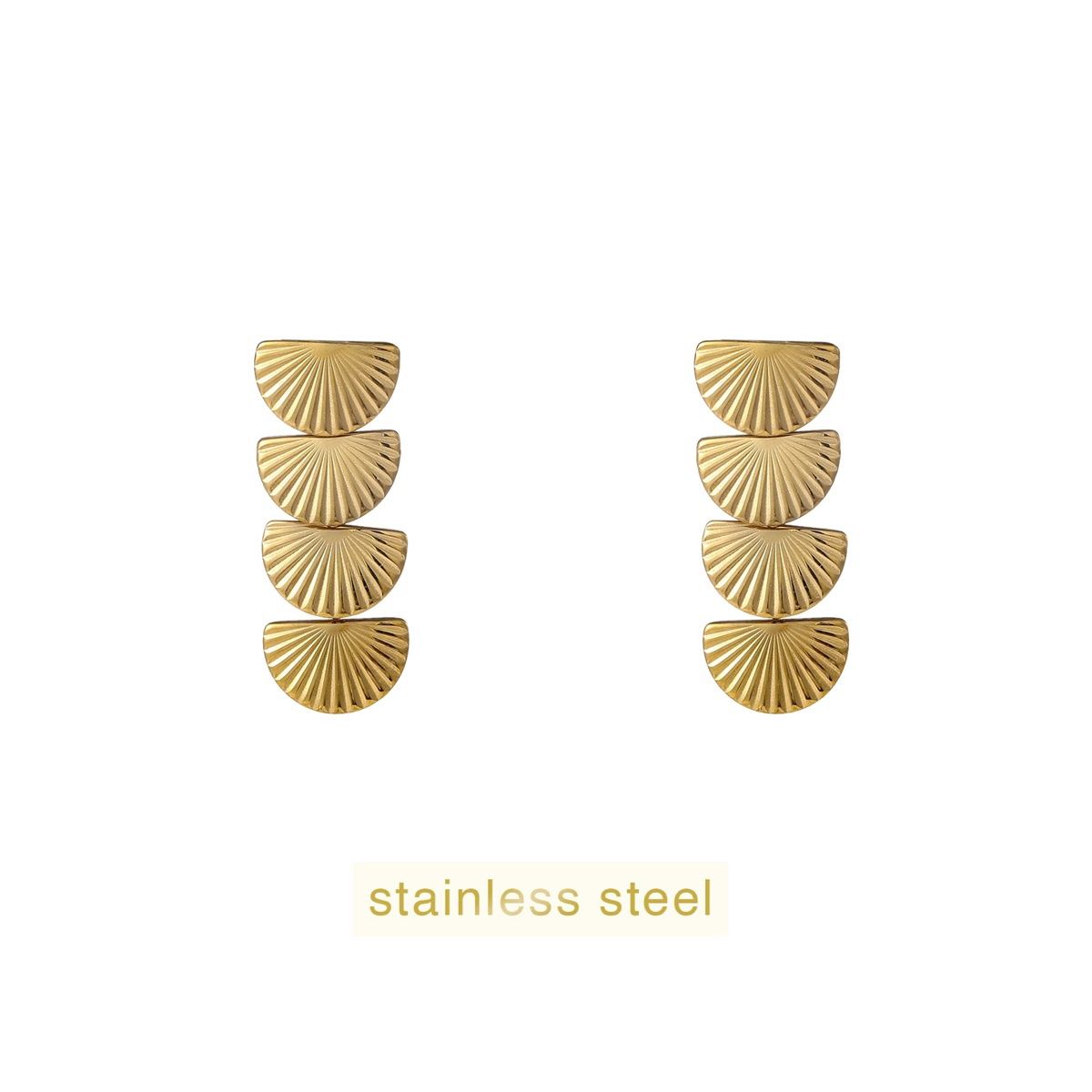 Fan Dangle - Gold