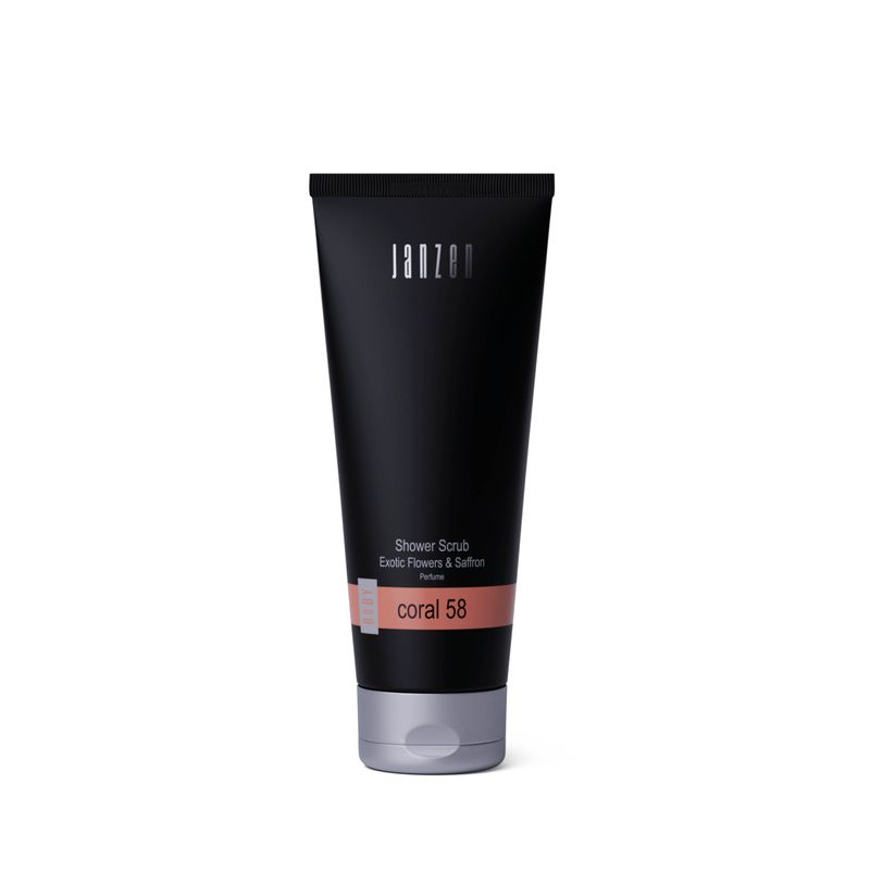 JANZEN Shower Scrub - Coral 58