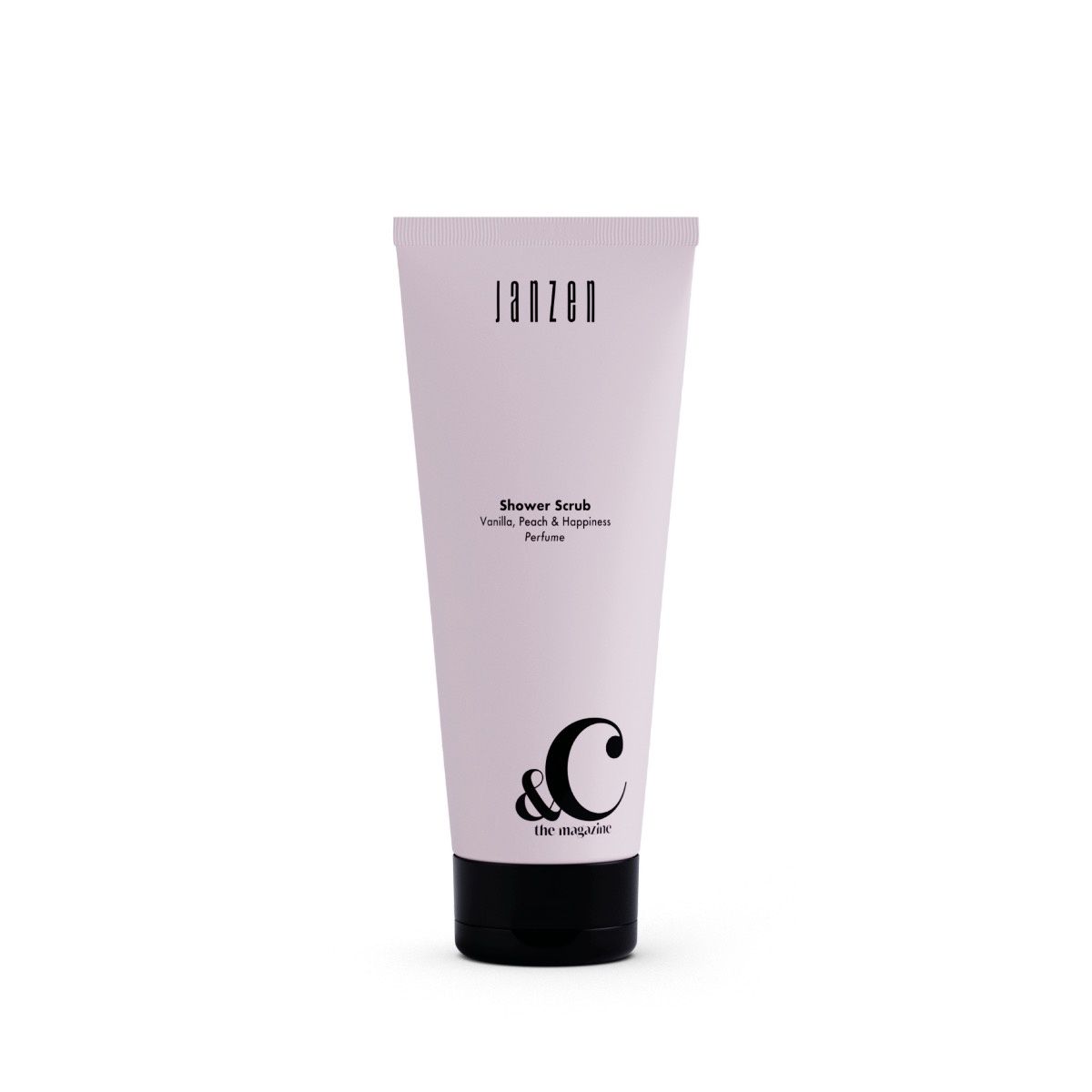 JANZEN Shower Scrub - Vanilla, Peach &amp; Happiness