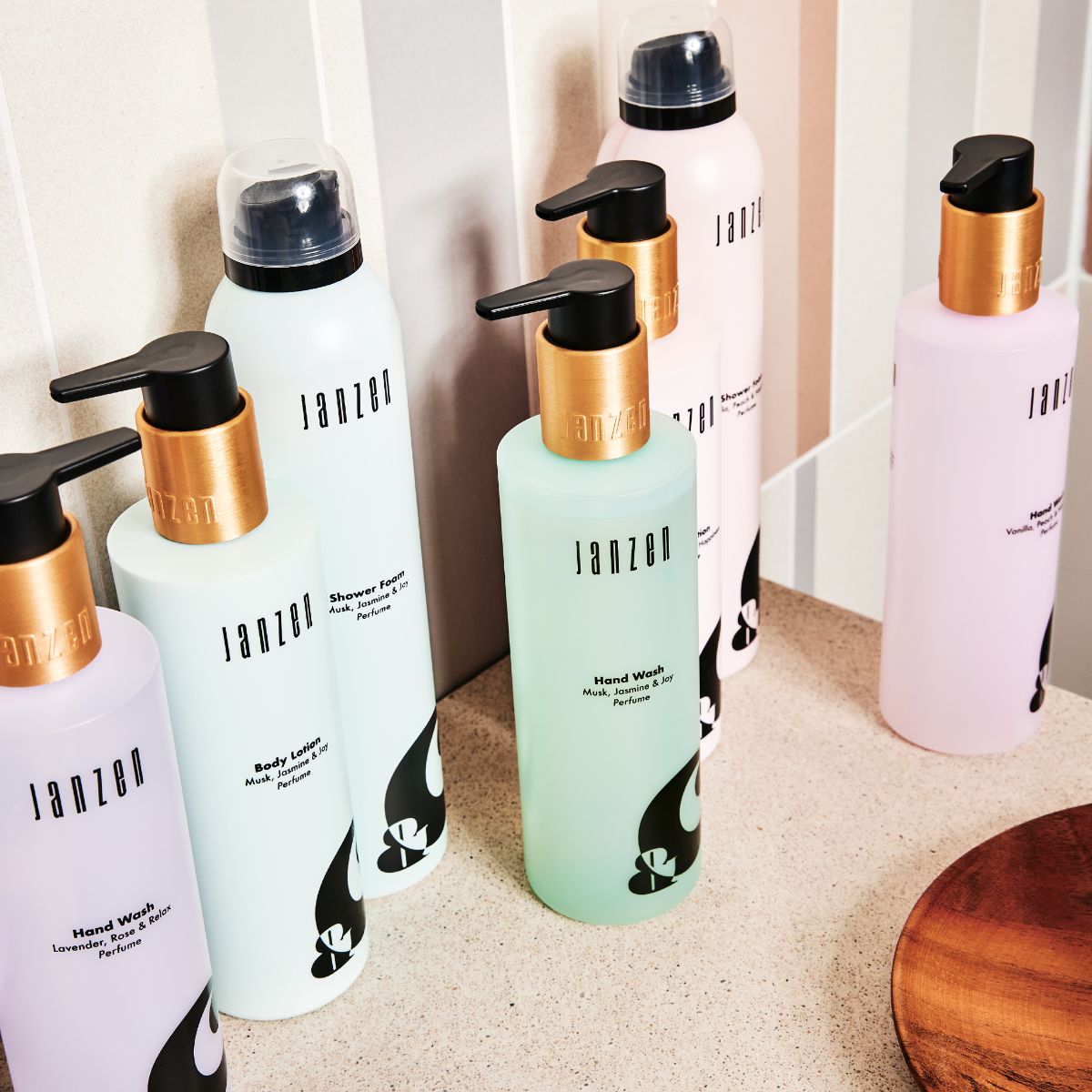 JANZEN Hand &amp; Bodylotion - Vanilla, Peach &amp; Happiness