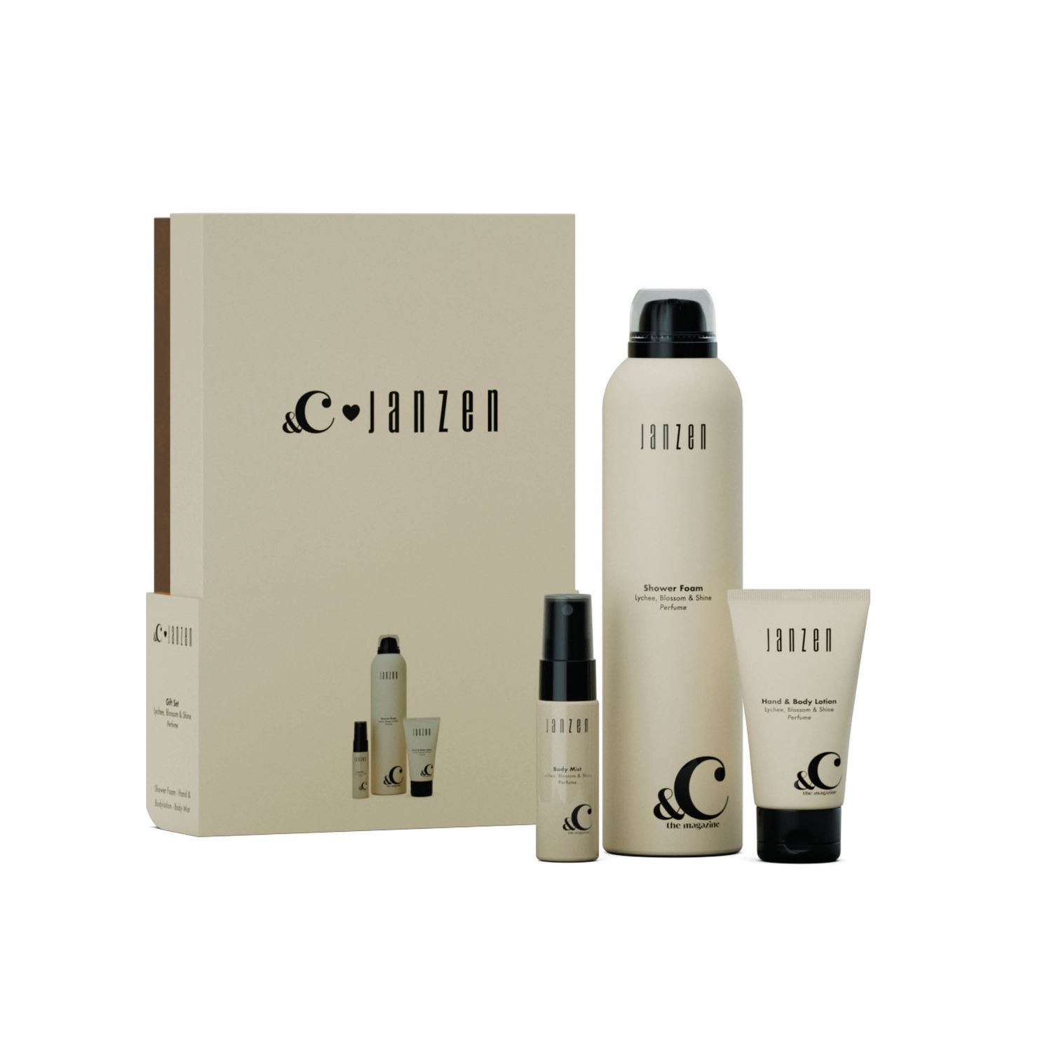 JANZEN Giftset S &amp;C Lychee, Blossom &amp; Shine