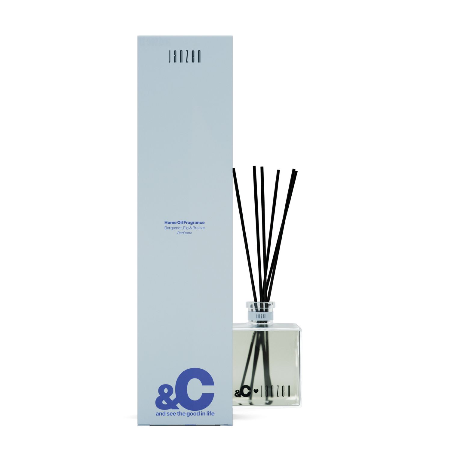 JANZEN Home Fragrance Sticks &amp;C - Bergamot, Fig &amp; Breeze
