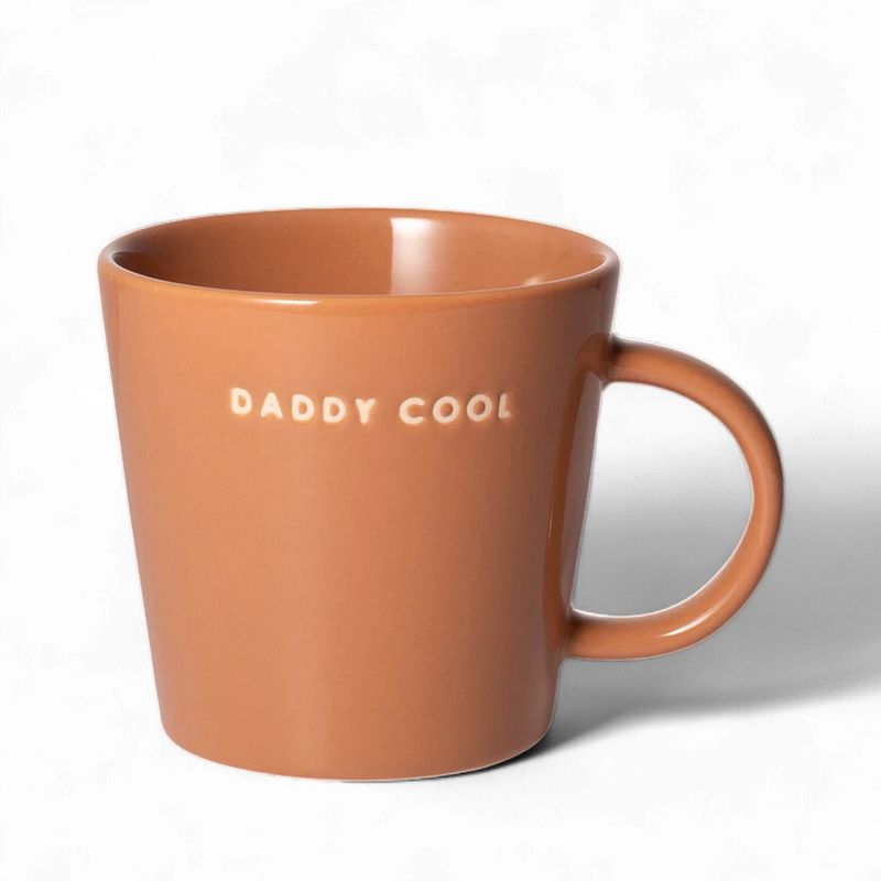 Tea Cup Ceramics Daddy Cool - Terracotta 350ml