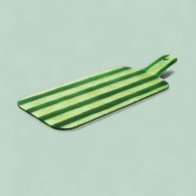 Glazen Borrelplank  - Groen S