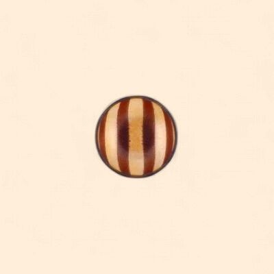 Glazen Schaaltje - Amber / Bruin XS