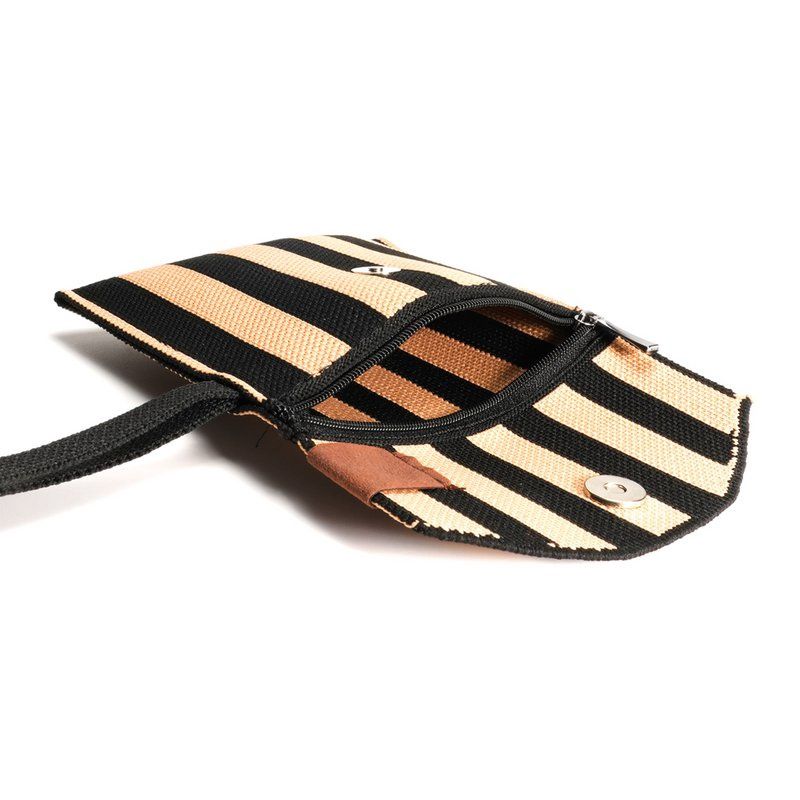 Lot83 Wallet Julia 17 -  Beige / Zwart