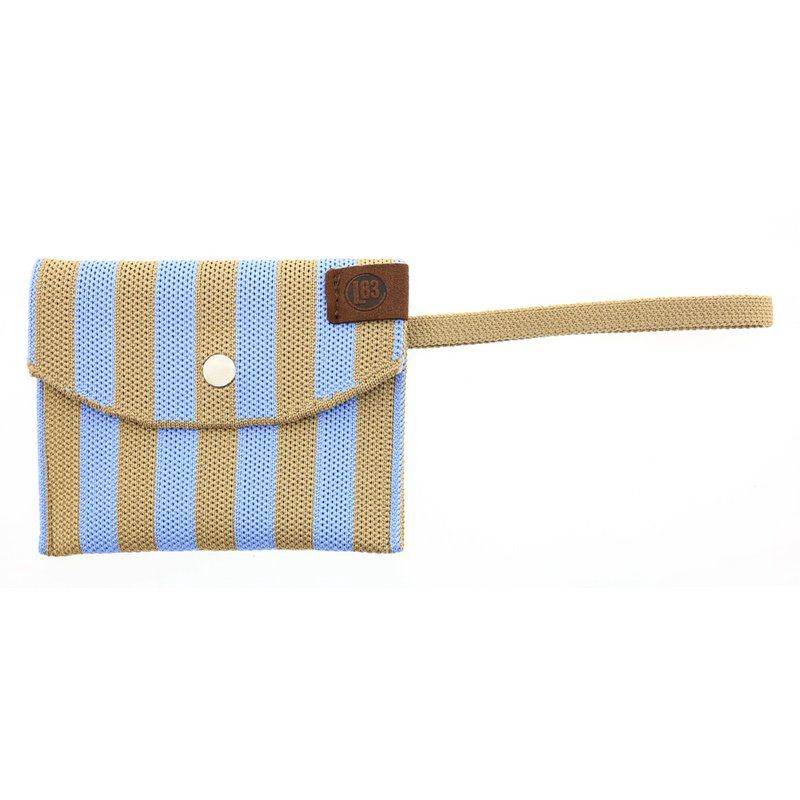 Lot83 Wallet Julia 18 - Beige / Light Blue