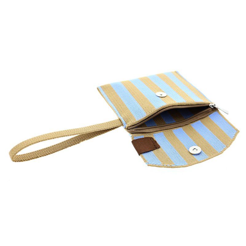 Lot83 Wallet Julia 18 - Beige / Light Blue