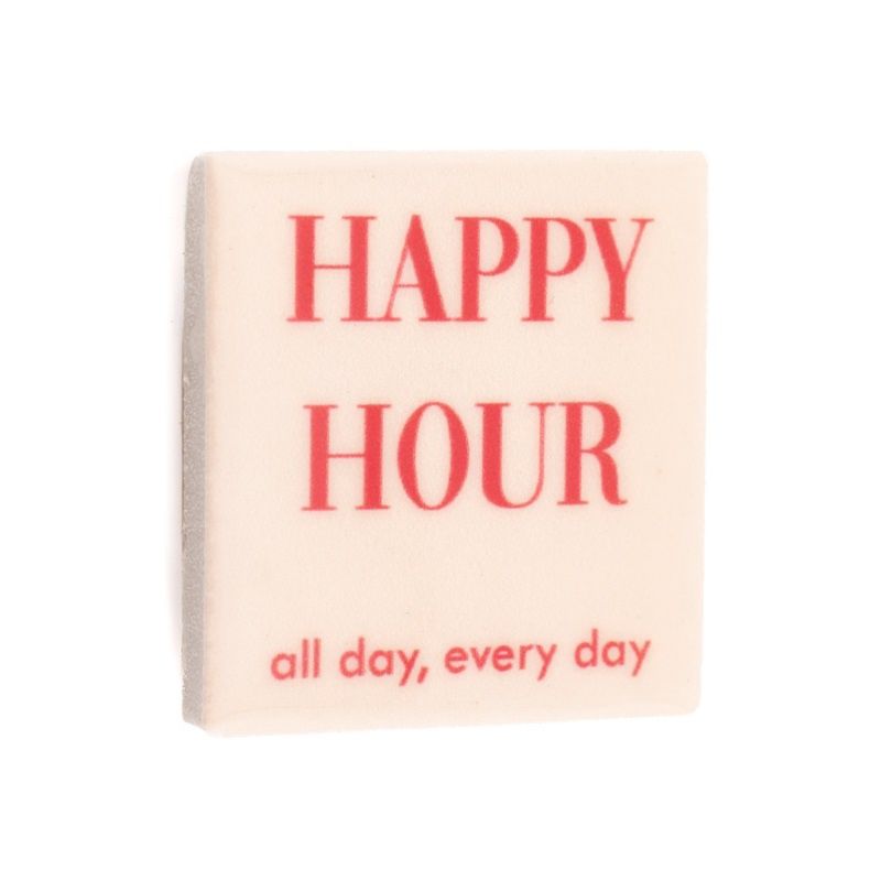 Magneet Tegeltje - Happy Hour
