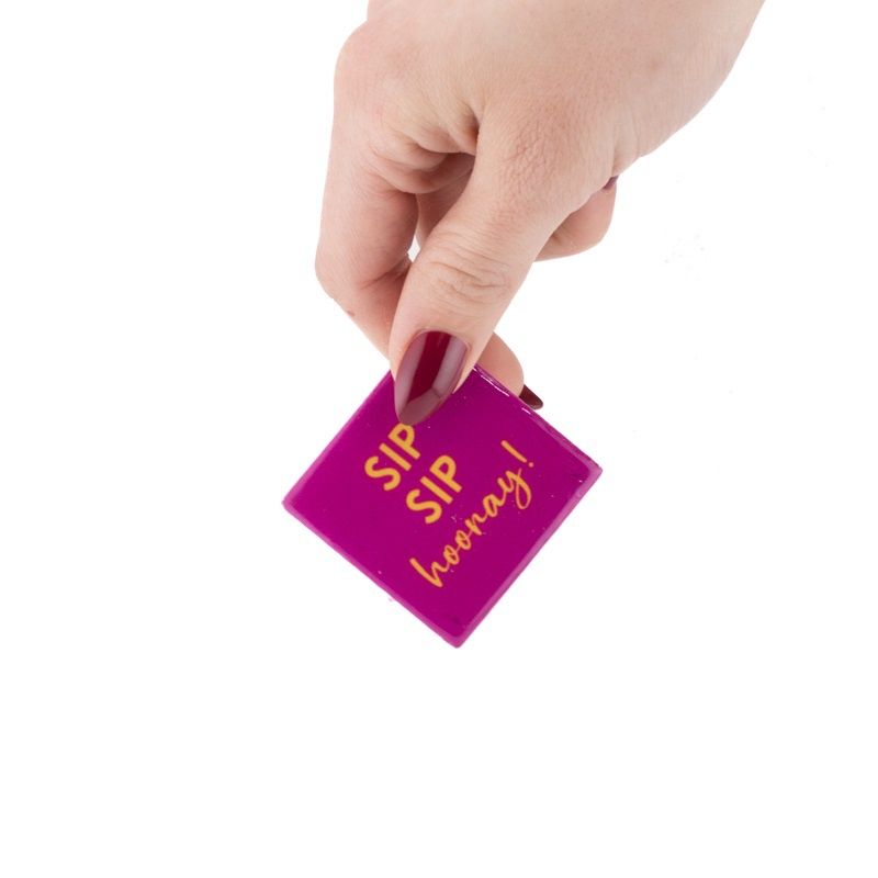 Magneet Tegeltje - Sip Sip Hooray!