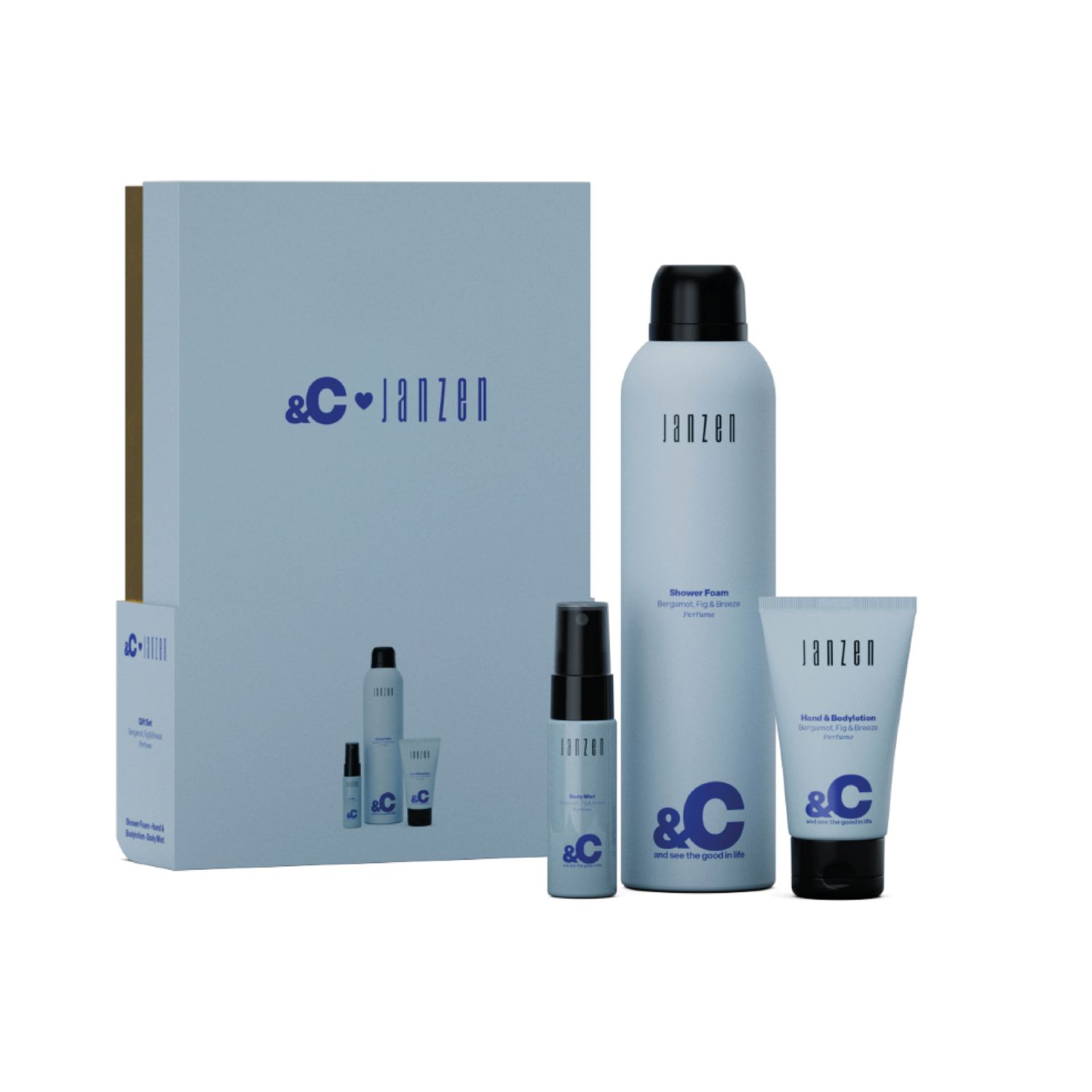 JANZEN &amp;C  Giftset Bergamot, Fig &amp; Breeze