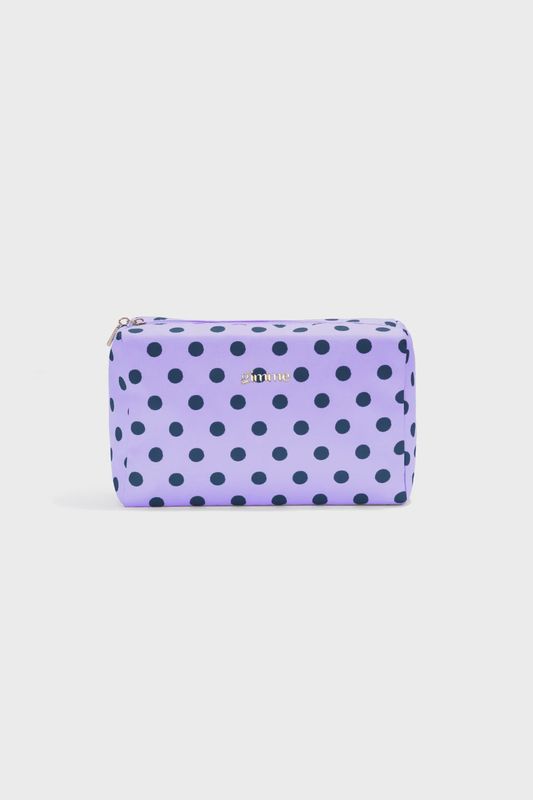Make Up Tasje Polkadots - Paars