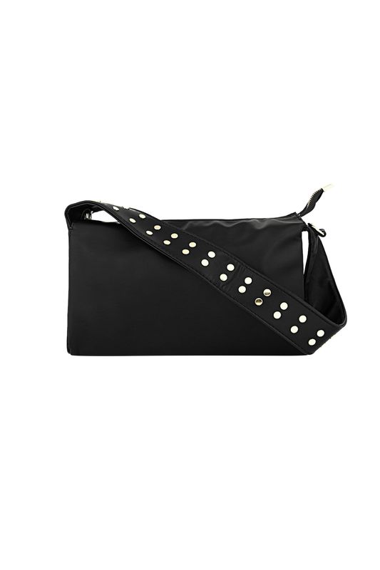 Tas Babe on the Run  - Zwart / Gouden Studs