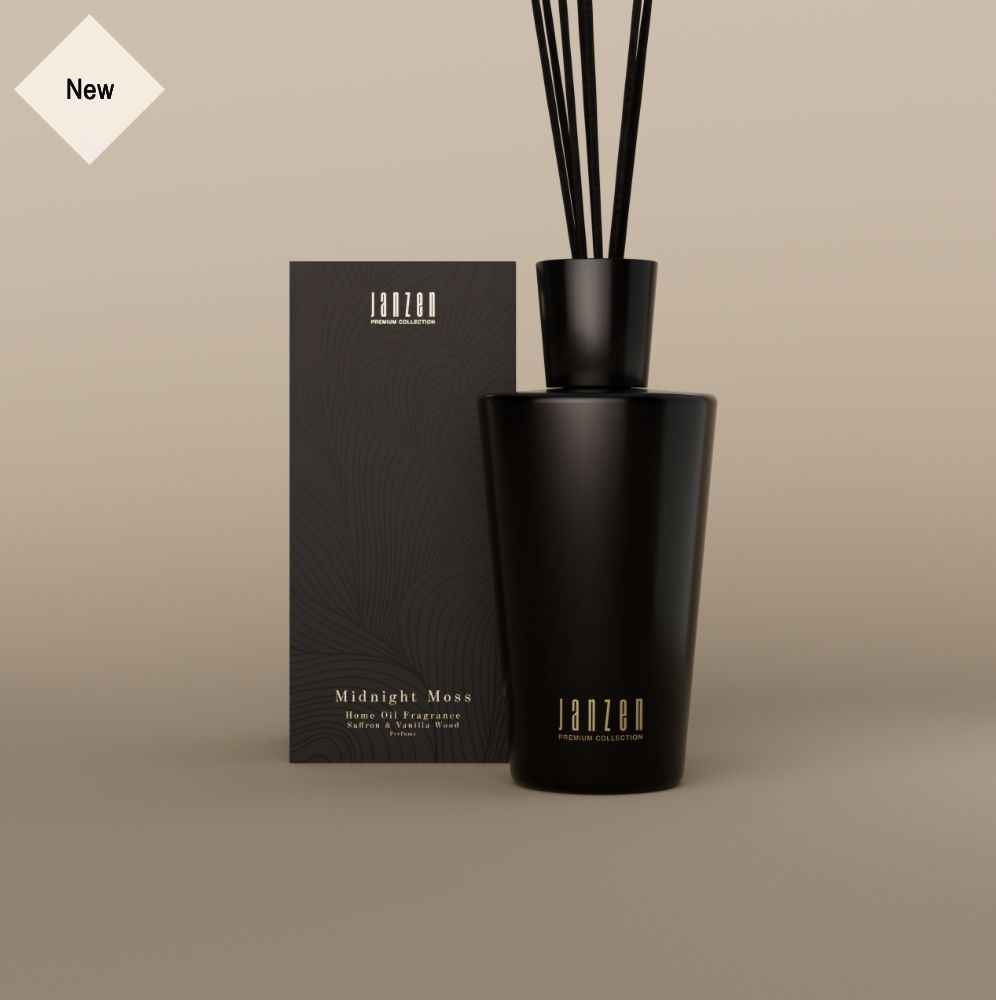 Home Fragrance Sticks Midnight Moss | PREMIUM BLACK