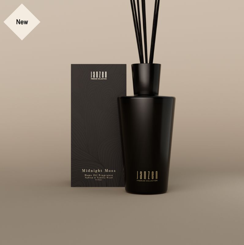 Home Fragrance Sticks Midnight Moss | PREMIUM BLACK