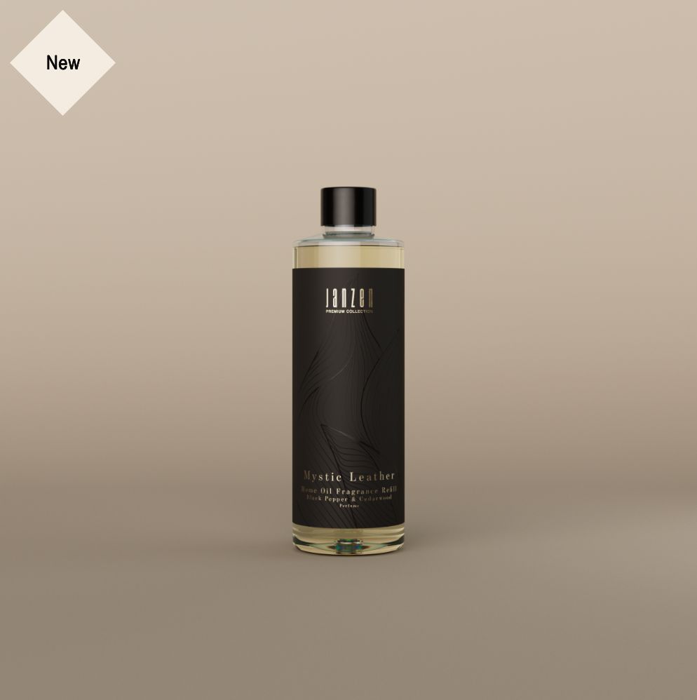 Home Fragrance Refill Mystic Leather | PREMIUM BLACK
