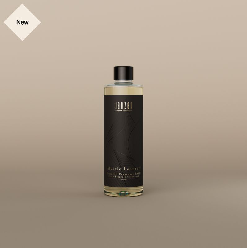 Home Fragrance Refill Mystic Leather | PREMIUM BLACK