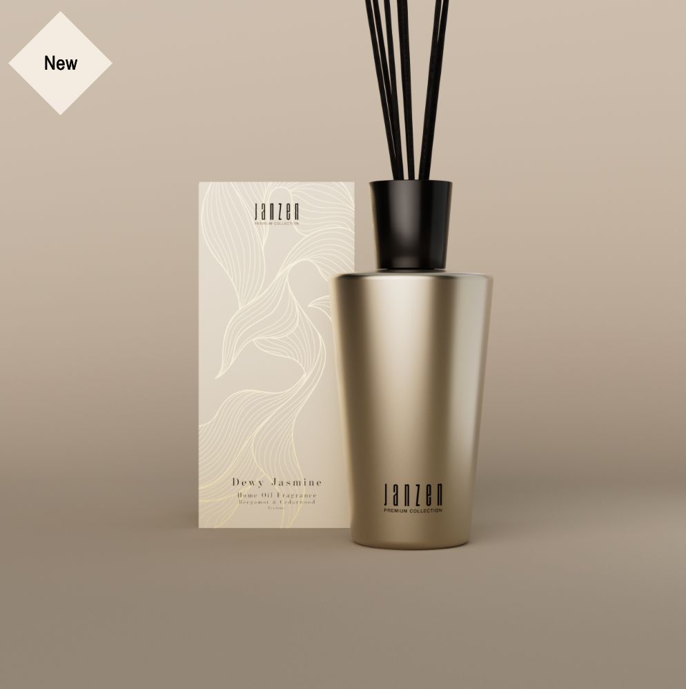 Home Fragrance Sticks Dewy Jasmine | PREMIUM GOLD