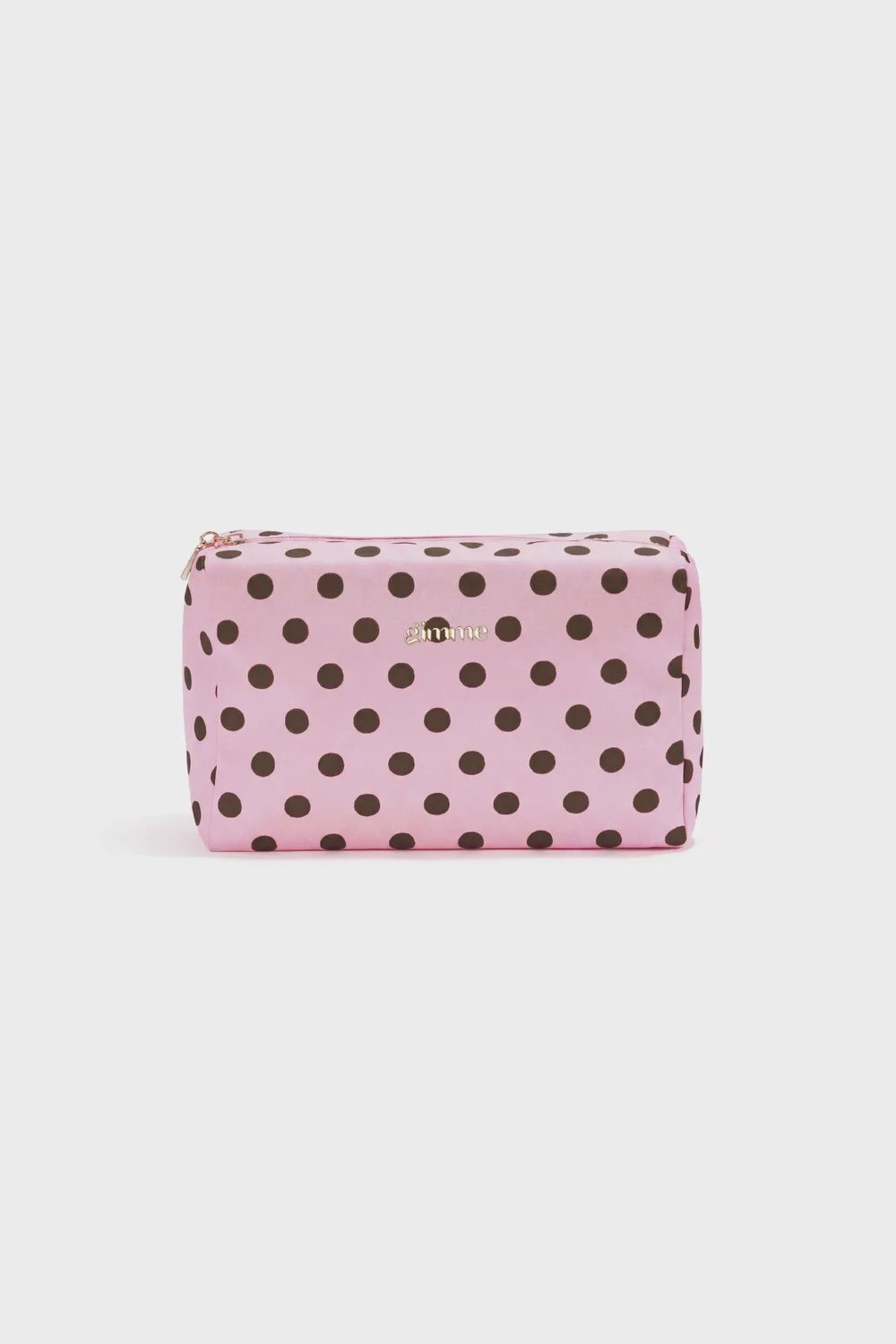 Make up Tasje Polkadots - Roze / Bruin