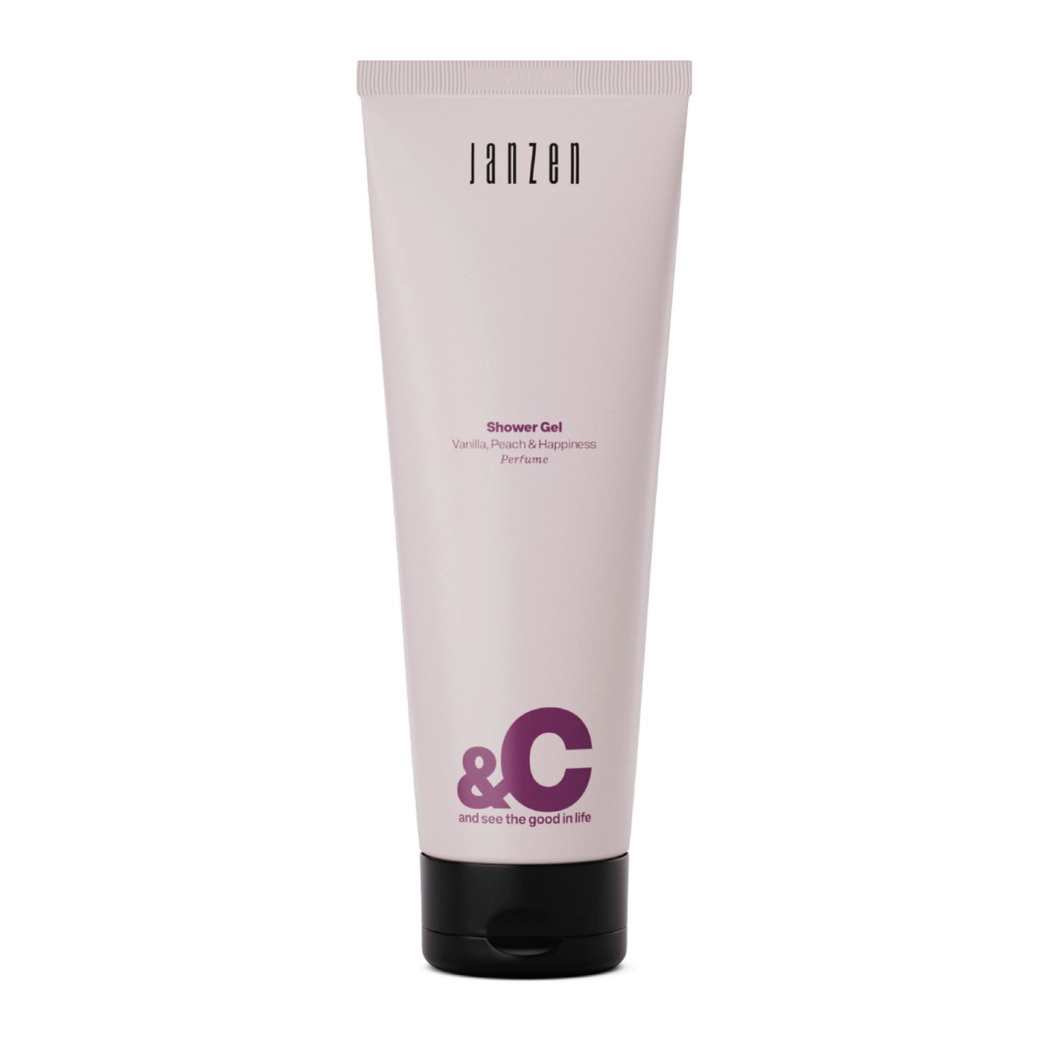 JANZEN &amp;C Shower Gel - Vanilla Peach &amp; Happiness