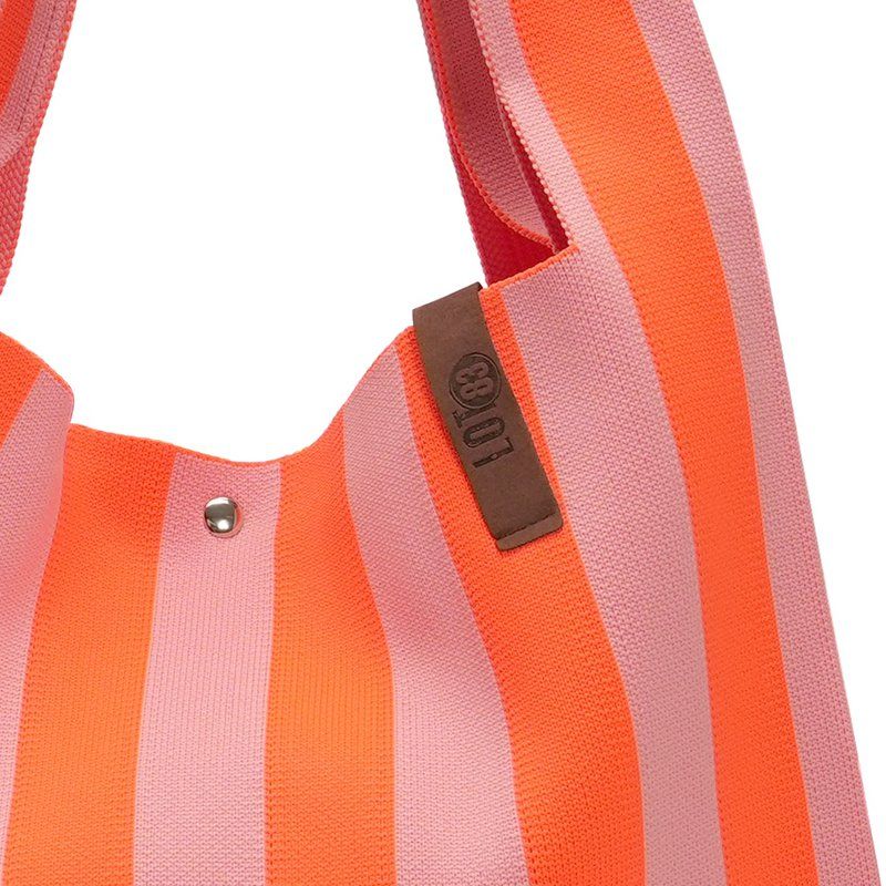 Lot83 Shopper Lois 58 - Licht roze / oranje