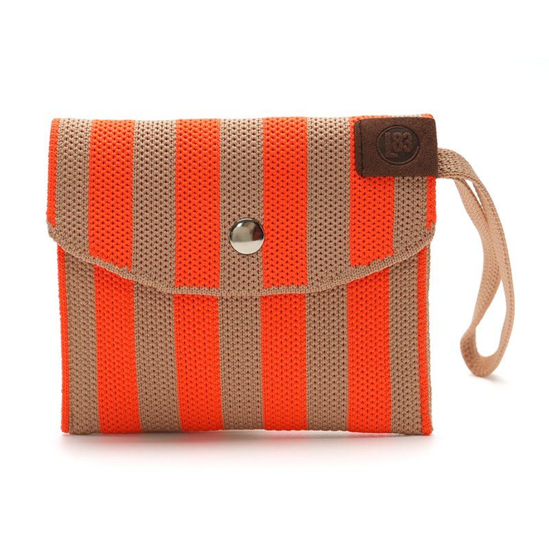 Lot83 Wallet Julia 54 - Beige / Oranje