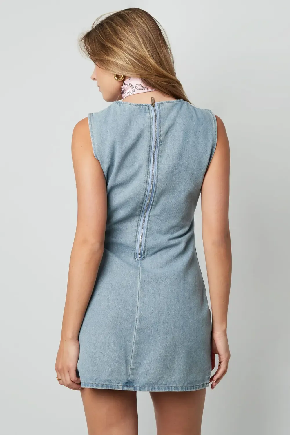 Denim Jurk - Light Blue