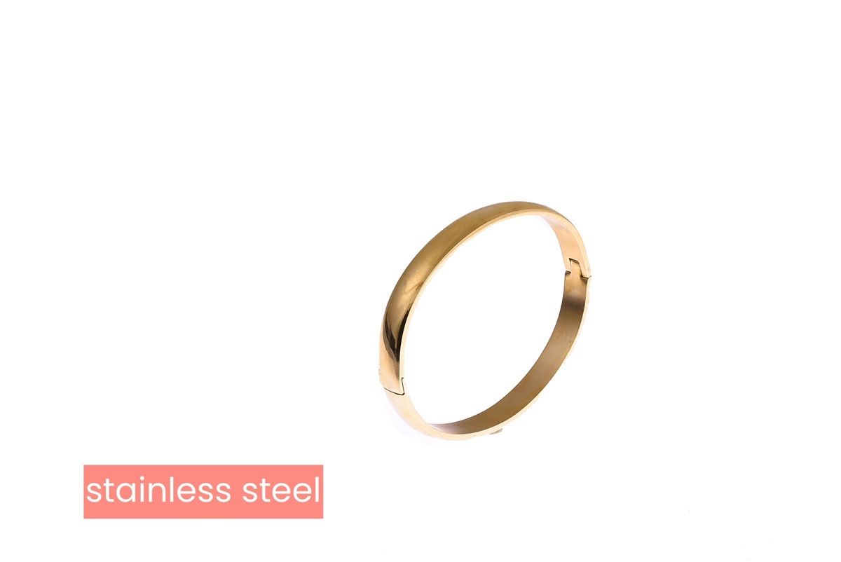 Classic Bangle L - Gold