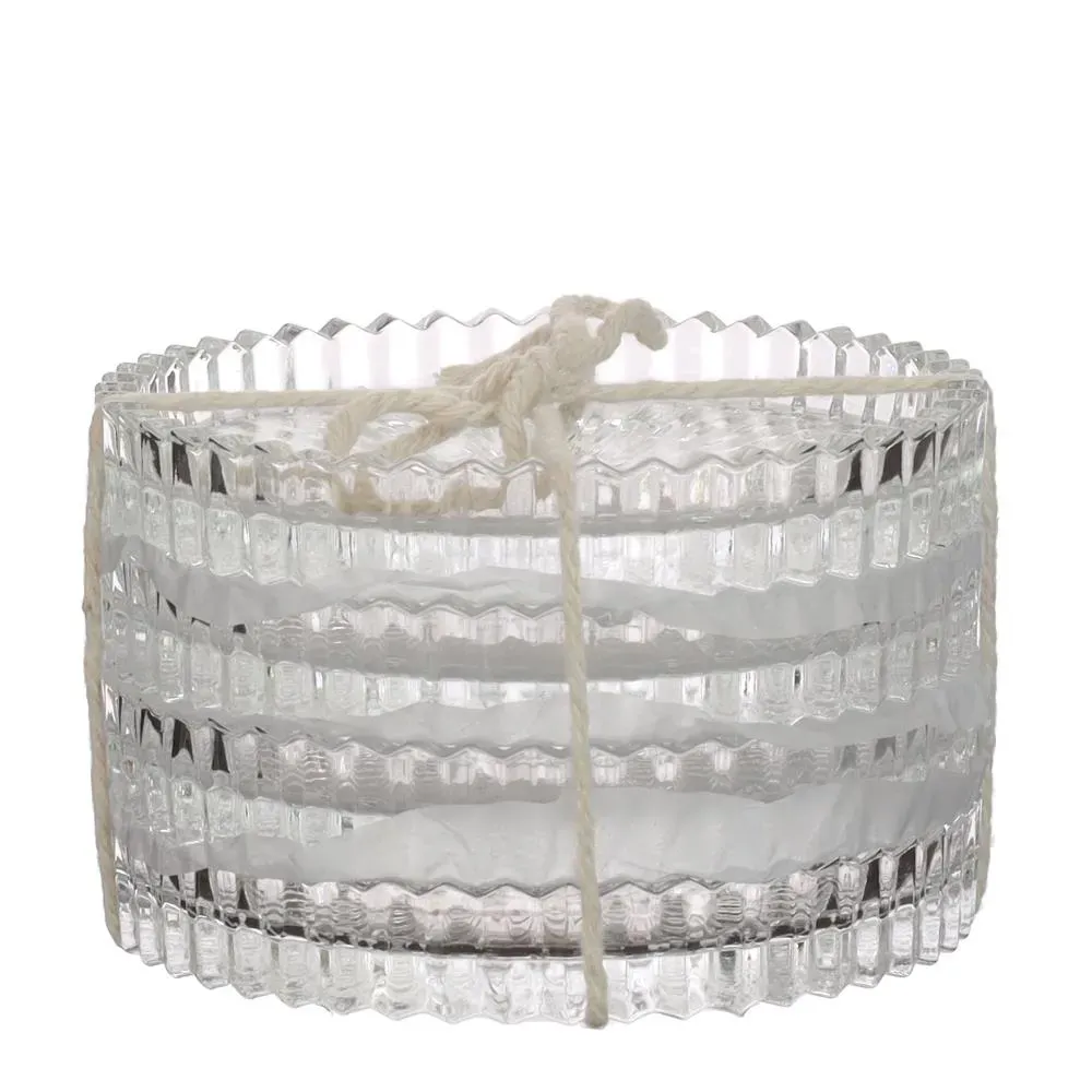 Glazen onderzetters - Clear 4 stuks