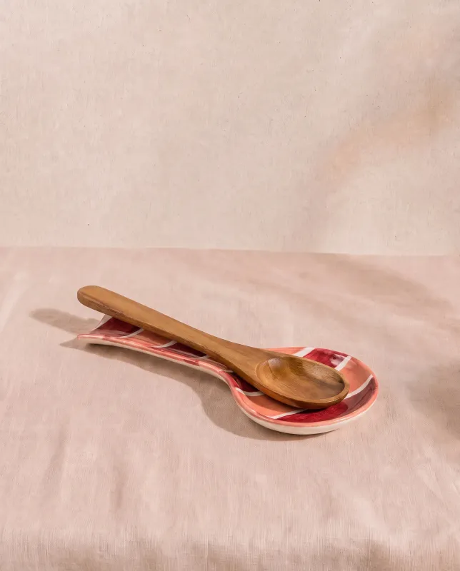 Spoonrest Jules - Blush / Burgundy