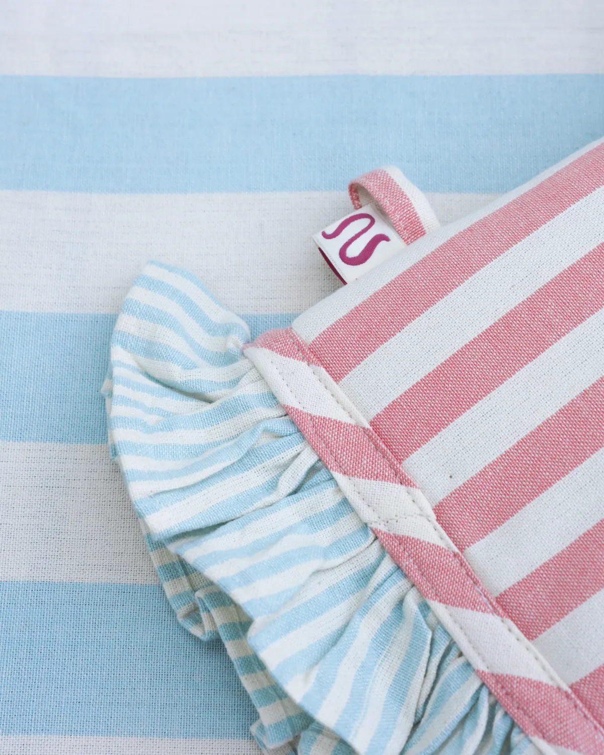 Ovenglove Levi - Light Blue / Blush
