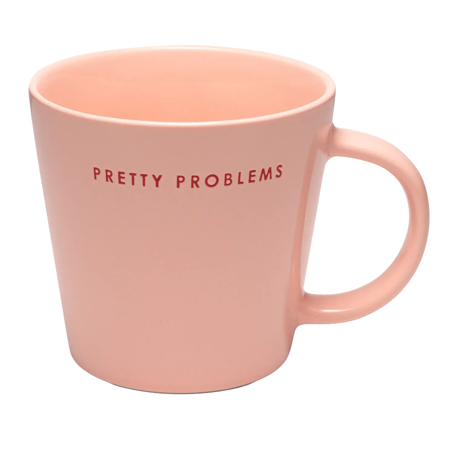 XL Cup Ceramic Pink - Pretty Problems 500ml
