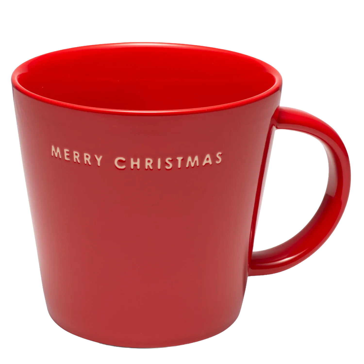 XL Cup Ceramic Red - Merry Christmas 500ml