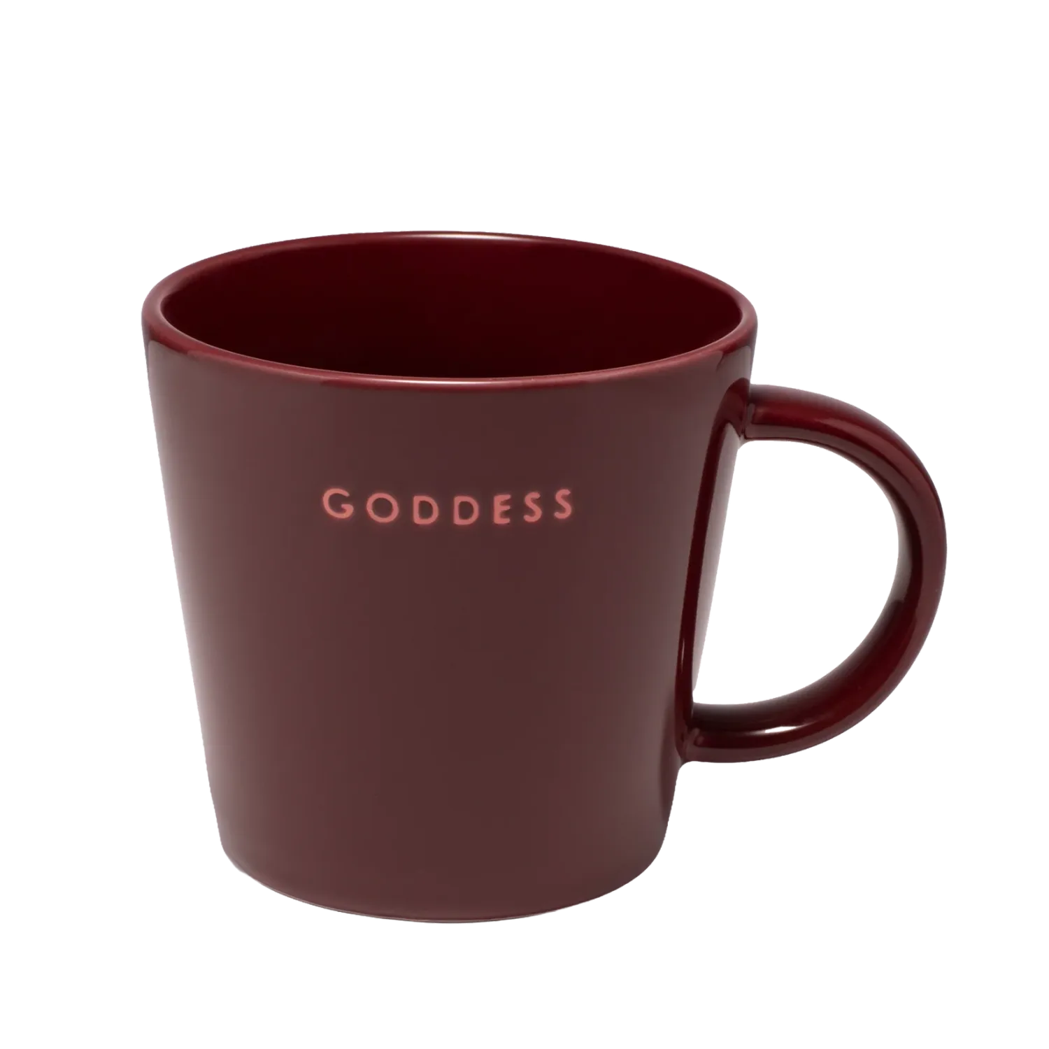 Tea Cup Ceramic Burgundy - Goddess 350ml