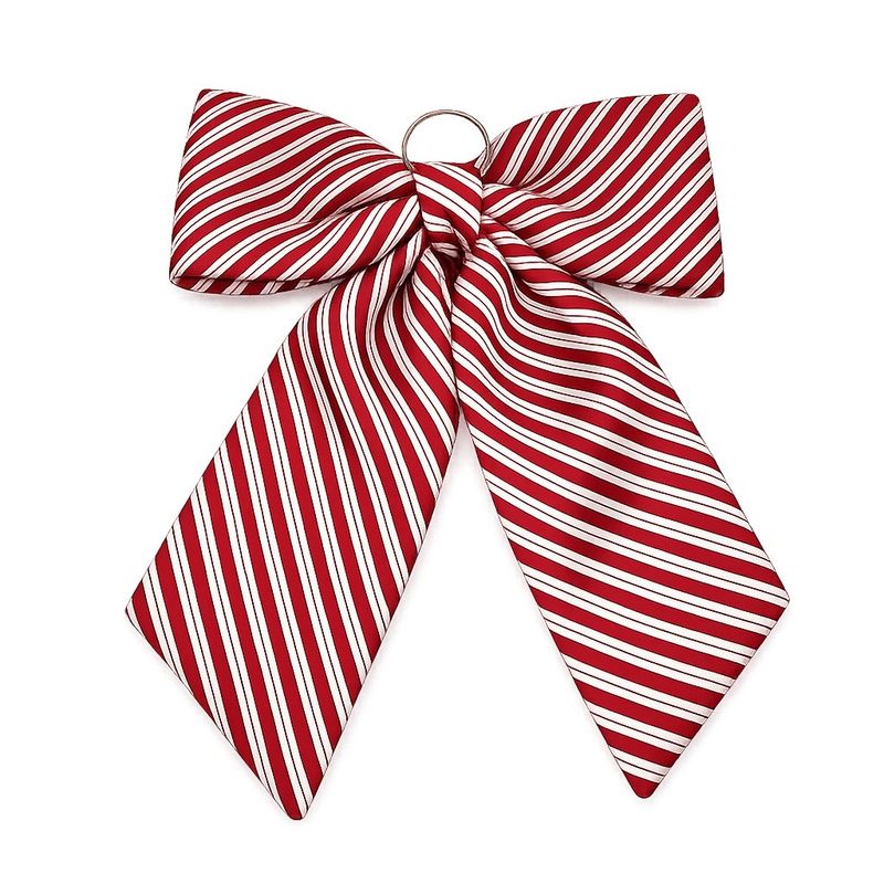 Stoffen Kerst Strik 100cm - Rood / Wit
