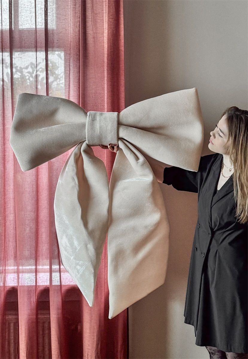 XL Kerststrik - Beige