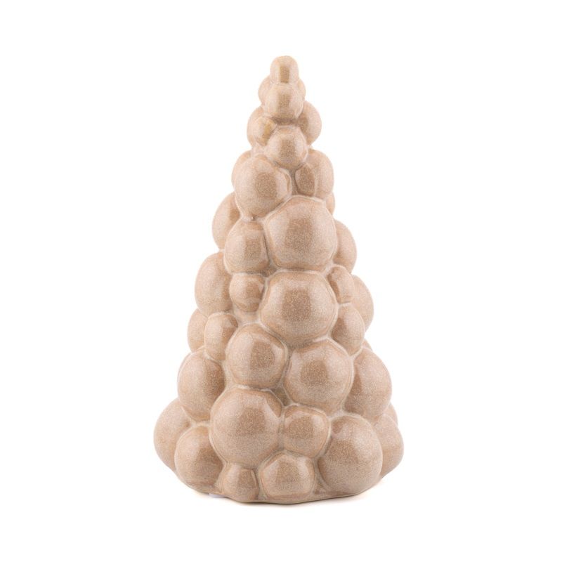 Kerstboom Aardewerk Ornament (S) - Beige