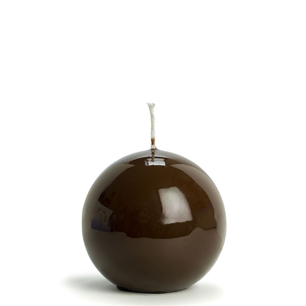 Hoogglans Bolkaars 8cm - Espresso