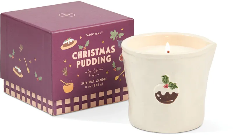 Paddywax Bistro Candle - Christmas Pudding