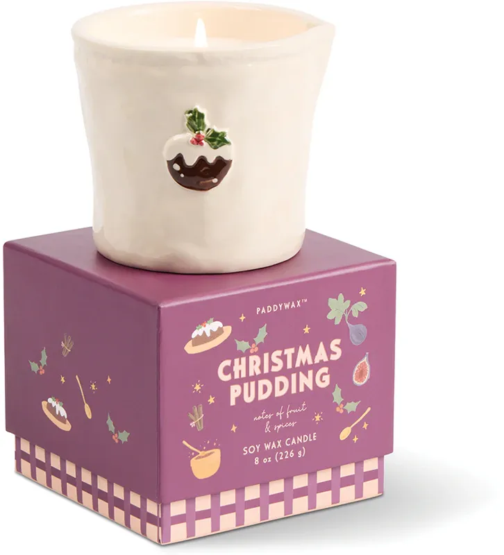 Paddywax Bistro Candle - Christmas Pudding